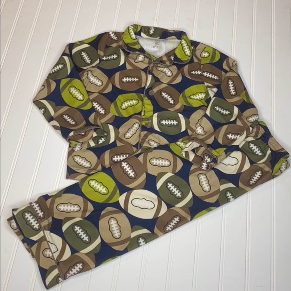Button up Football pjs